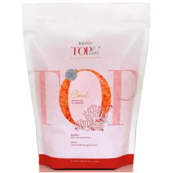 ItalWax Top Formula CORAL - Cietais vasks granulās jutīgai ādai, 750gr.