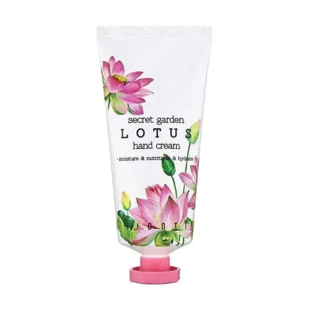 JIGOTT Secret Garden Lotus Hand cream - Krēms rokām ar lotosa ekstraktu, 100ml (281976)