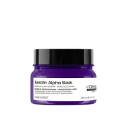 L'Oreal Professionnel Serie Expert Keratine Alpha Sleek Mask - Maska ilgstošam gludumam, 250ml