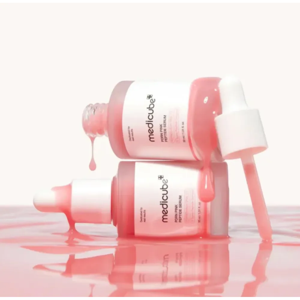 MEDICUBE PDRN Pink Peptide Serum - Liftinga serums ar PDRN un peptīdiem, 30ml