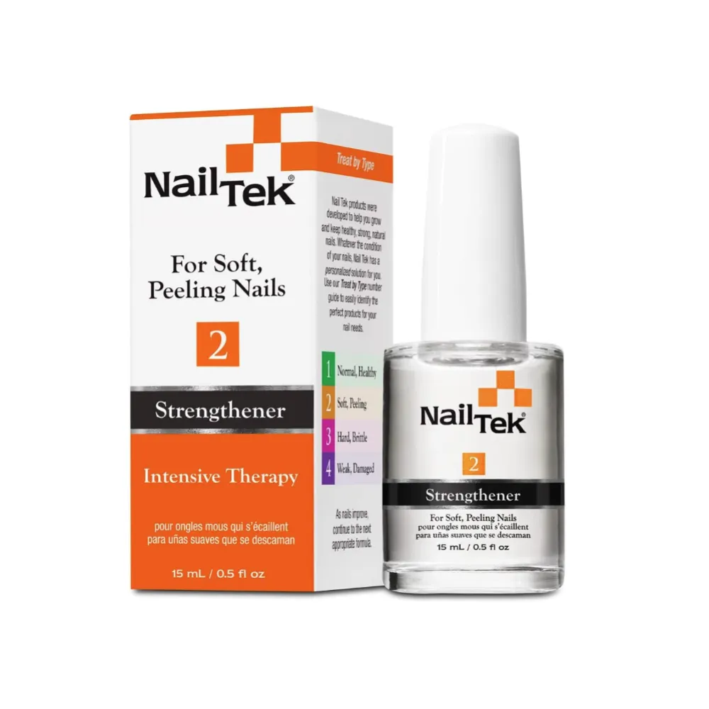 Nail Tek 2 Strengthen - Nagu stiprināšanas līdzeklis plāniem un mīkstiem nagiem (1010002)