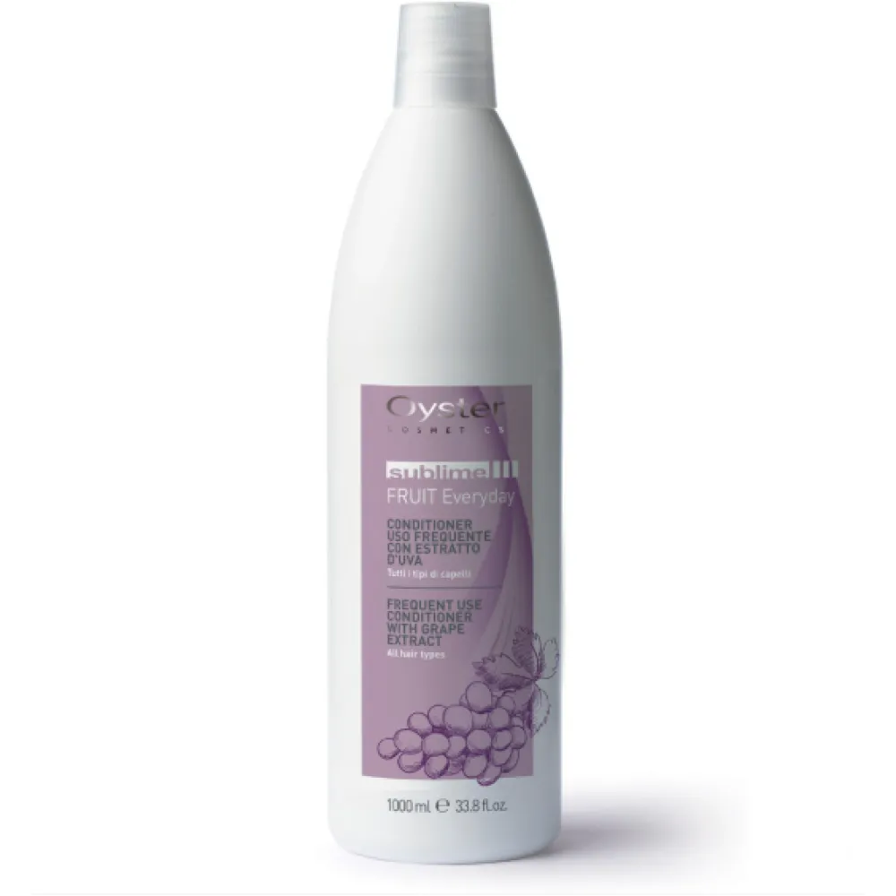 Oyster FRUIT SUBLIME Grape Extract Conditioner - Kondicionieris ikdienas lietošanai, 1000ml