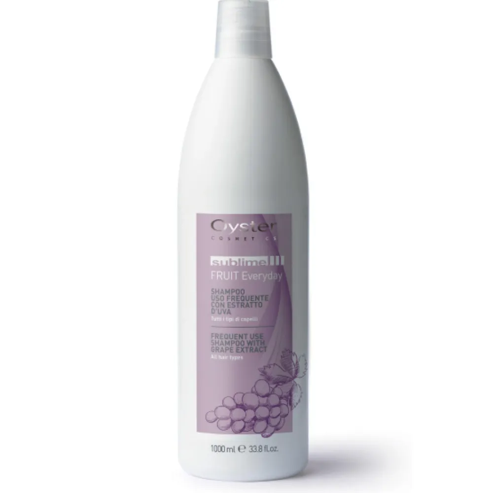 Oyster FRUIT SUBLIME Grape Extract Shampoo - Ikdienas šampūns, 1000ml