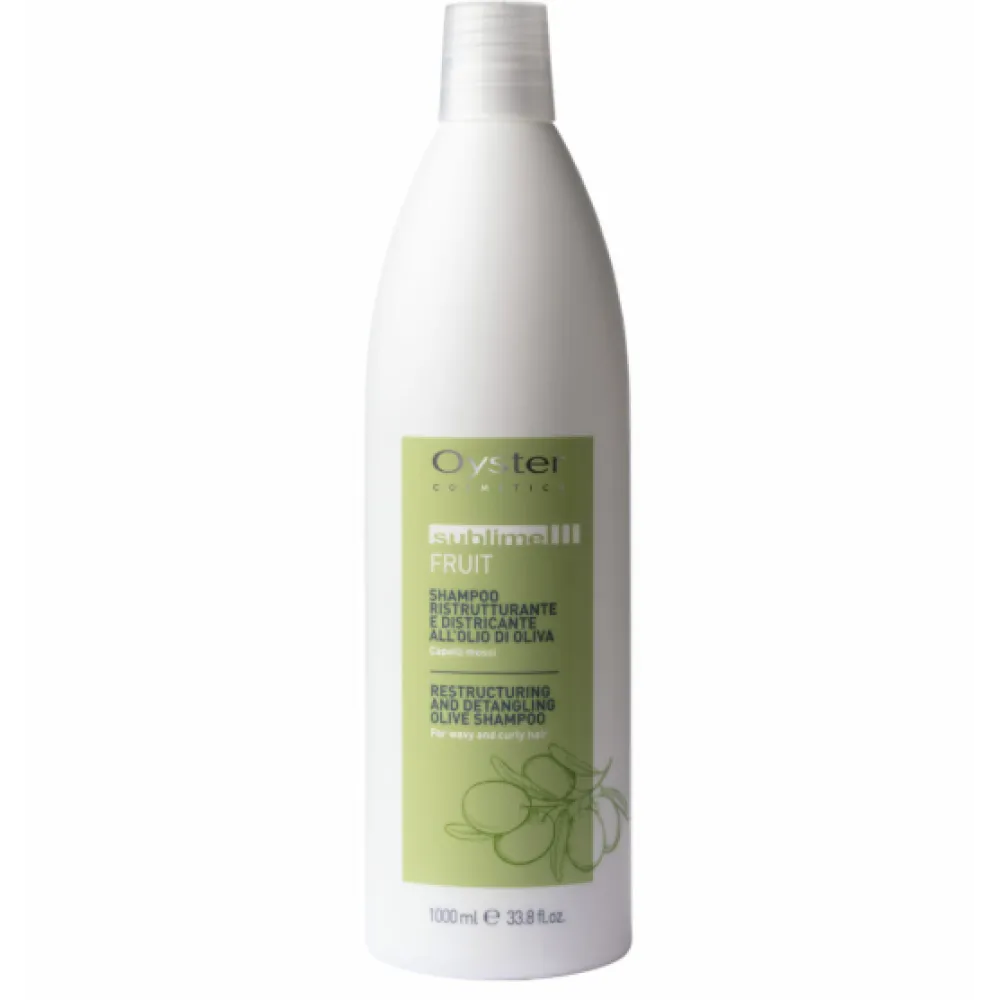 Oyster FRUIT SUBLIME Olive Shampoo - Šampūns atjaunojošs, 1000ml