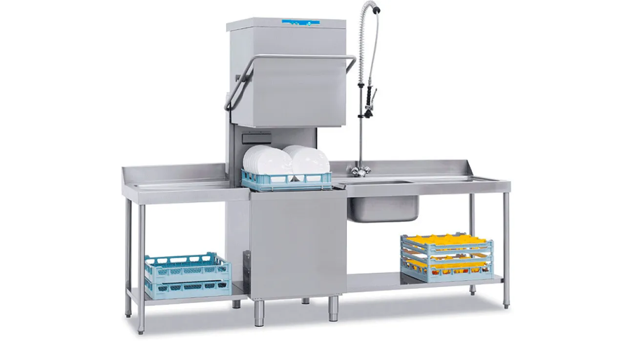 Professional dishwashers. Types and principles of work