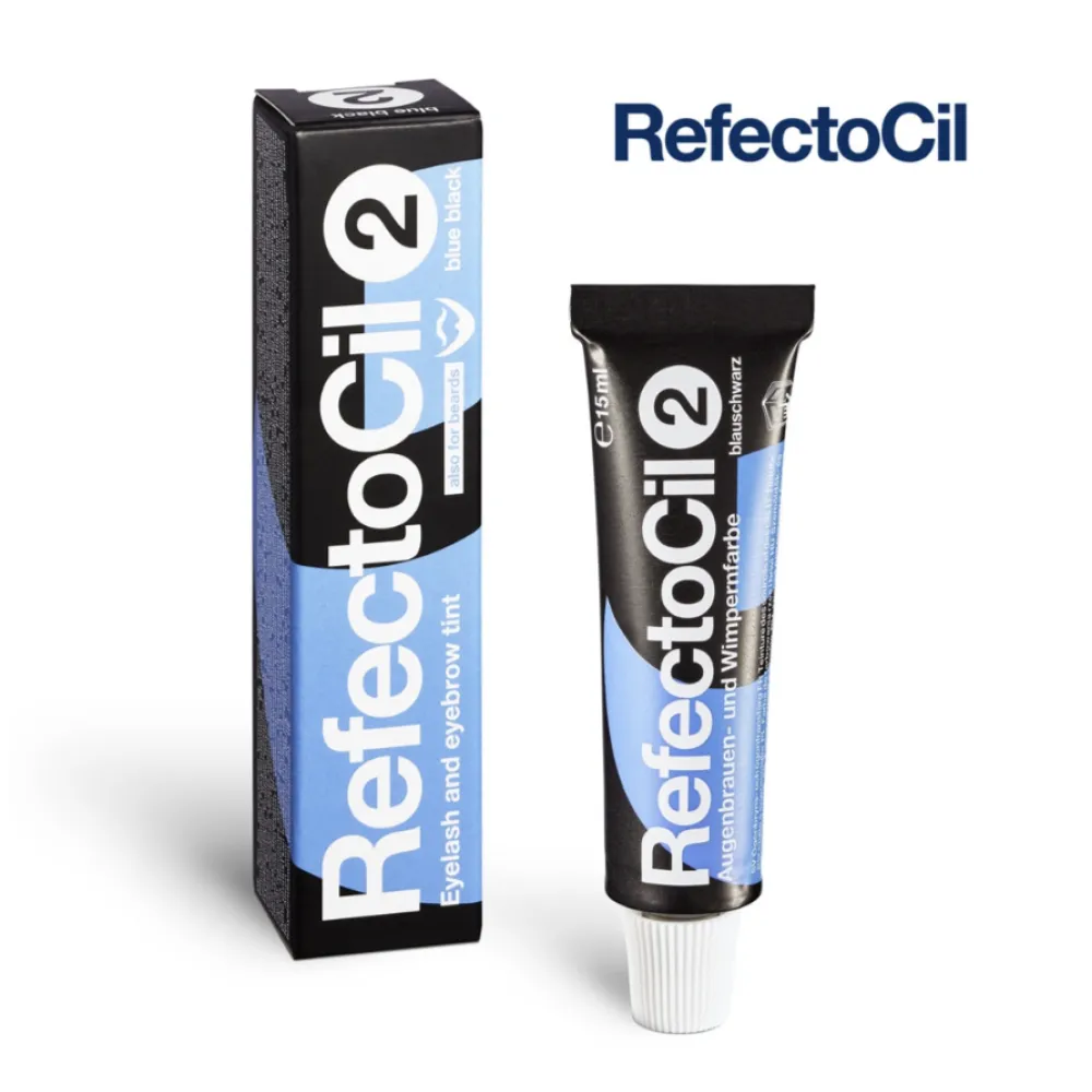 RefectoCil Nr.2 - Krāsa skropstām un uzacīm MELNI ZILA (2529308)