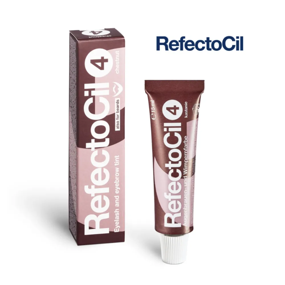 RefectoCil Nr.4 - Krāsa skropstām un uzacīm KASTAŅBRŪNA (2529317)