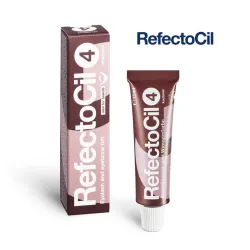 RefectoCil Nr.4 - Krāsa skropstām un uzacīm KASTAŅBRŪNA