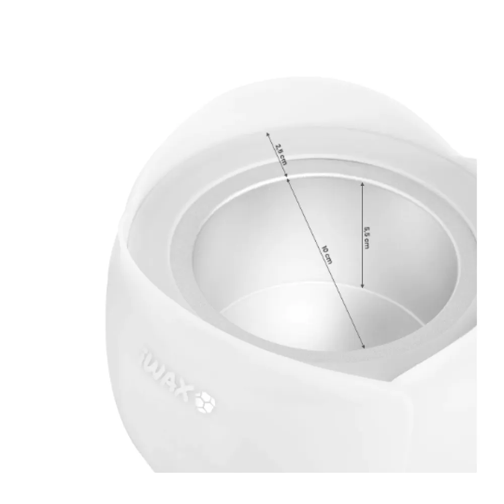 Vaska sildītājs iWax Flower 100W, balts
